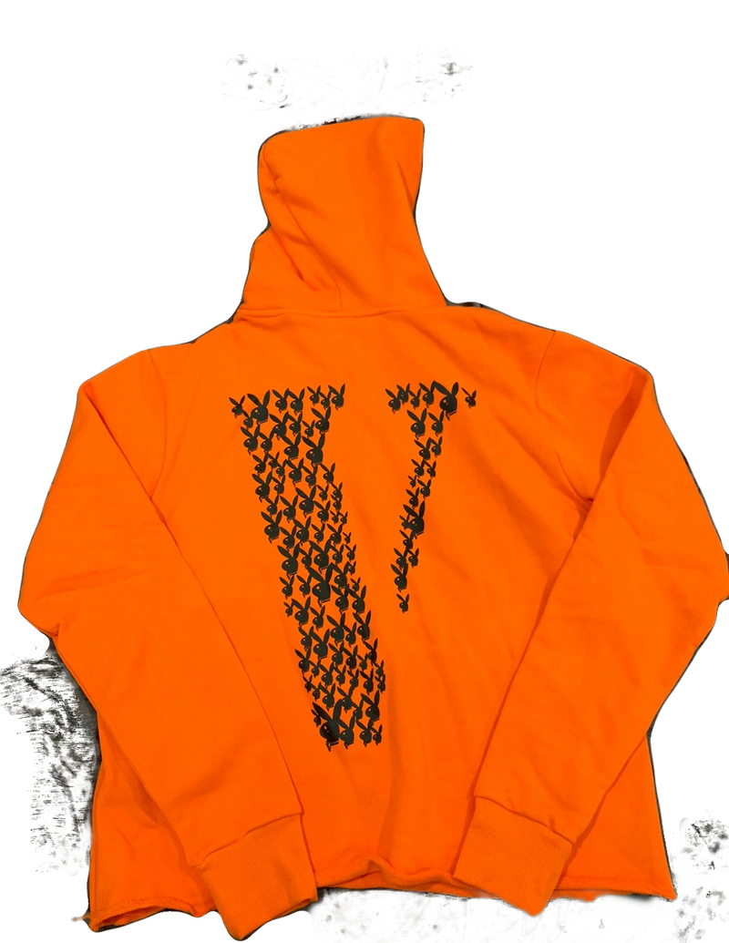 Vlone x Playboi Carti Hoodie Orange