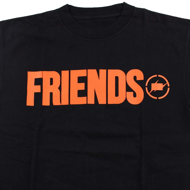 Vlone x Fragment Friends Logo Tee Black