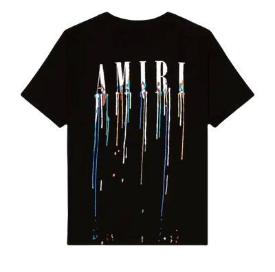 Amiri Paint Drip Logo Tee