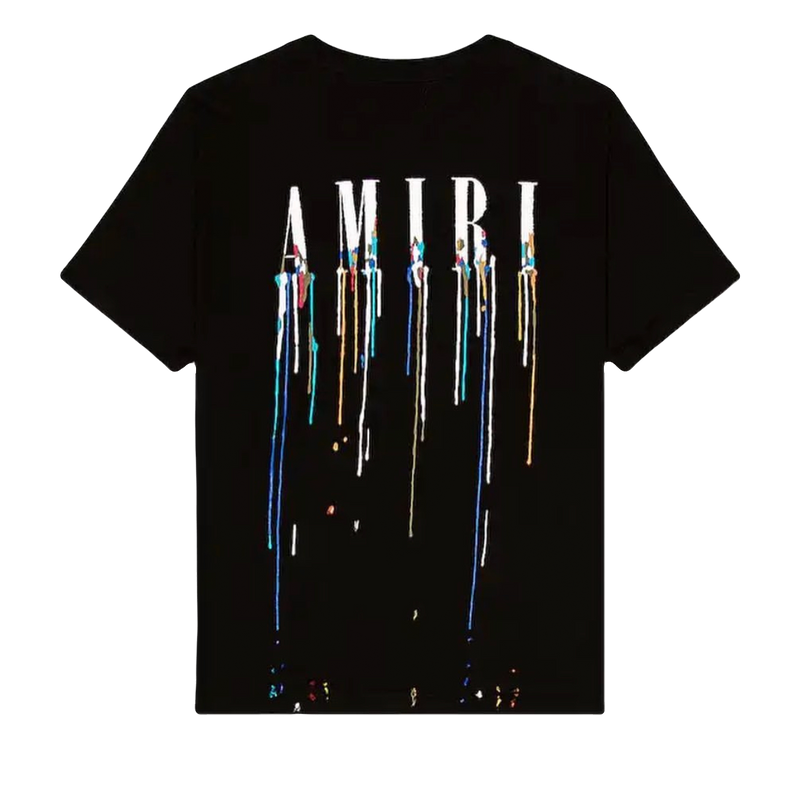 Amiri Paint Drip Logo Tee