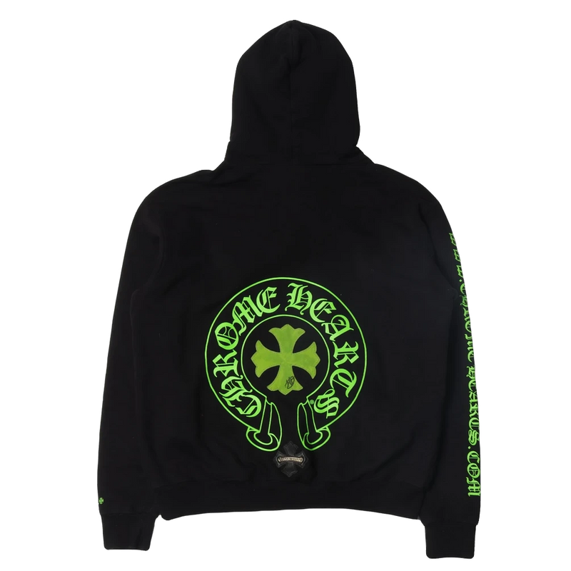 Chrome Hearts Leather Patch Hoodie