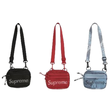 Supreme Small Shoulder Bag (SS20) Blue Chocolate Chip Camo