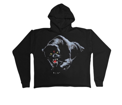Vlone Panther hoodie Black