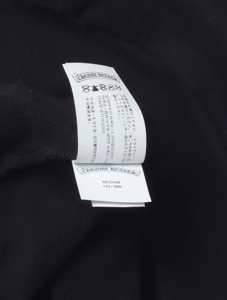 Chrome Hearts Leather Patch Hoodie