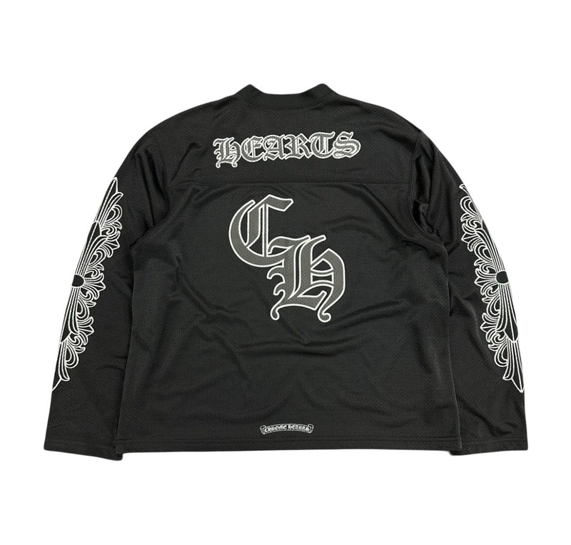 Chrome hearts stadium mesh long sleeve jersey