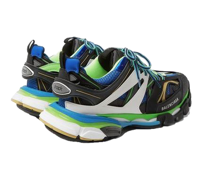 Balenciaga Track Green White Blue