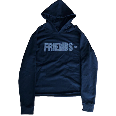 Vlone Swarovski Rhinestone Hoodie