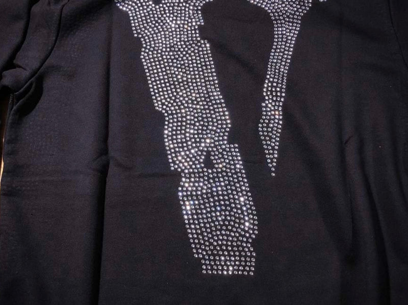 Vlone Swarovski Rhinestone Hoodie