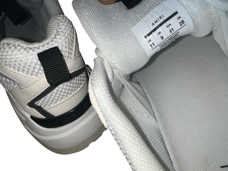 Amiri Bone Runner White/Black