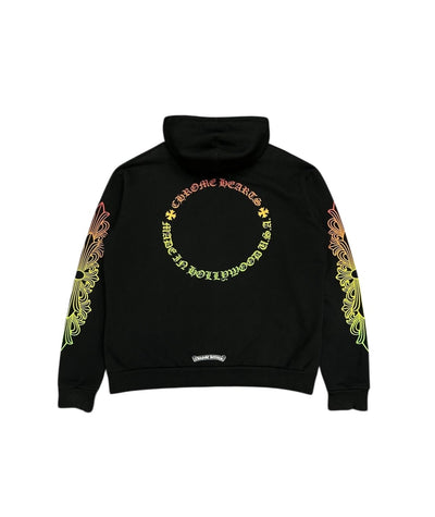Chrome Hearts Gradient Floral Hoodie