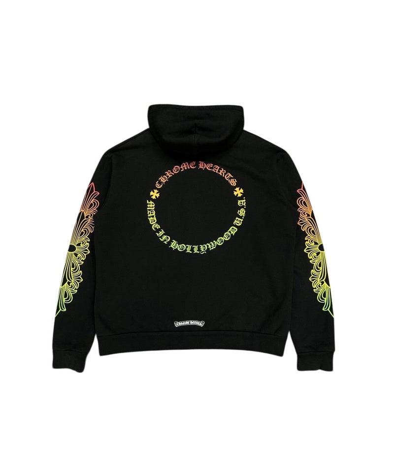 Chrome Hearts Gradient Floral Hoodie