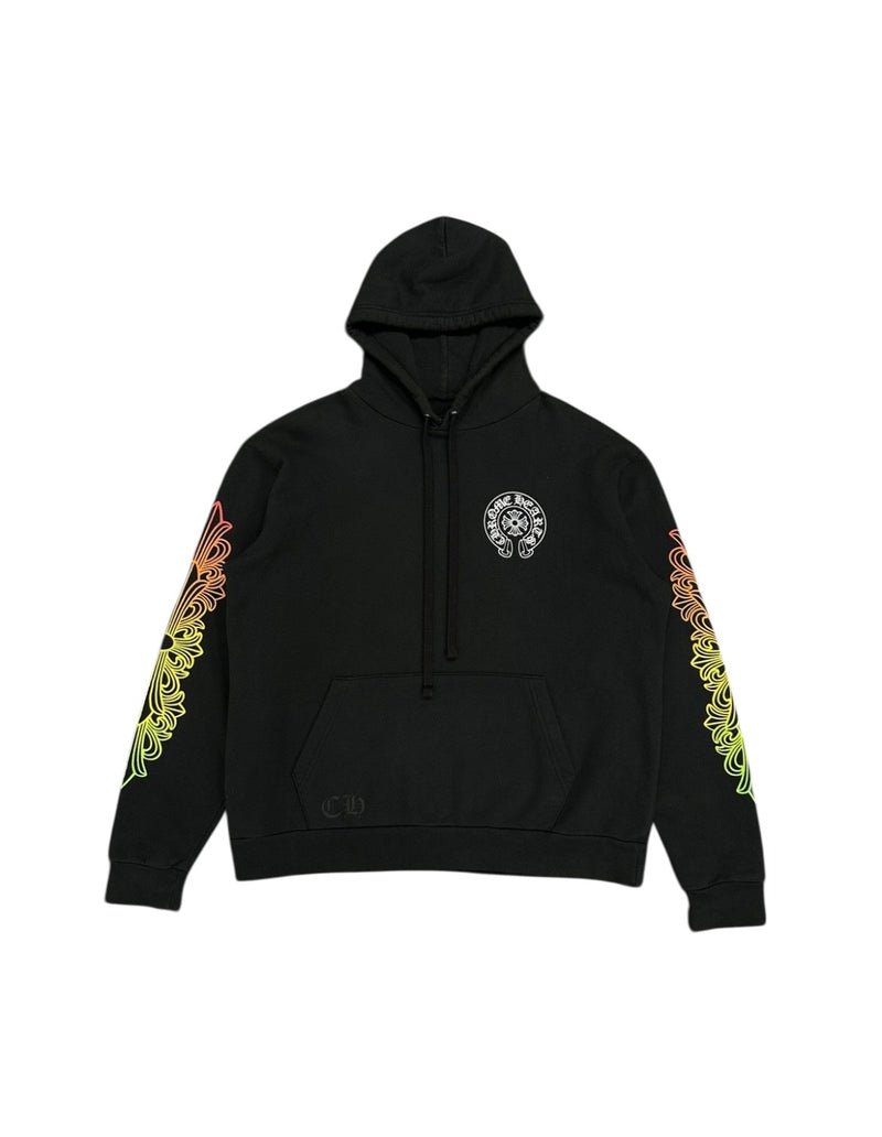 Chrome Hearts Gradient Floral Hoodie