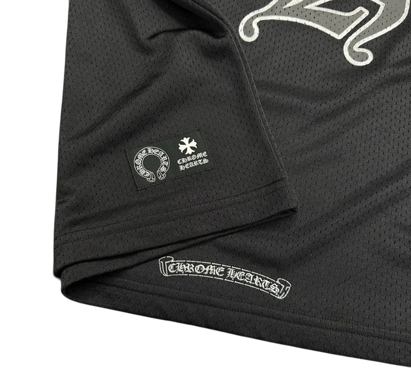 Chrome hearts stadium mesh long sleeve jersey