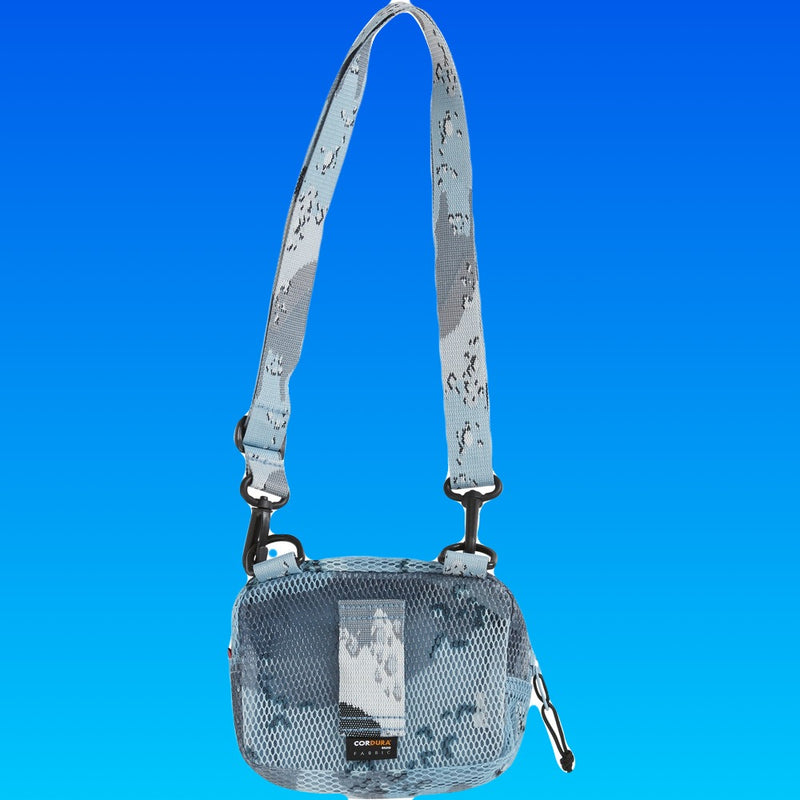 Supreme Small Shoulder Bag (SS20) Blue Chocolate Chip Camo