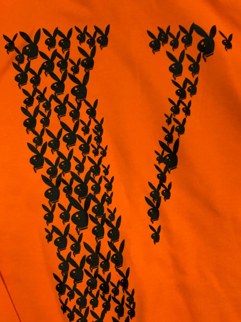 Vlone x Playboi Carti Hoodie Orange