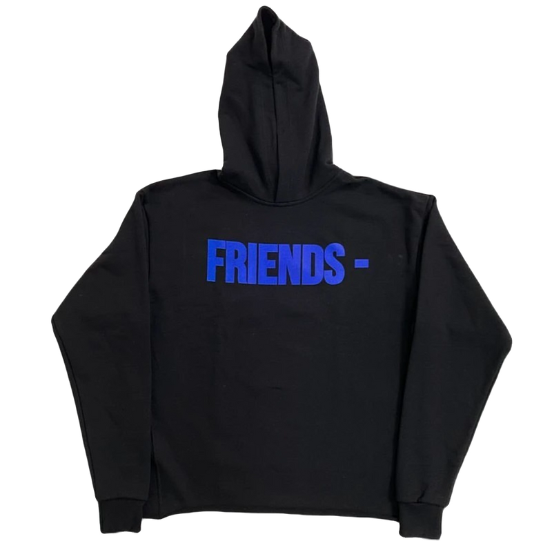 Vlone Friends Hoodie (Black/Blue)
