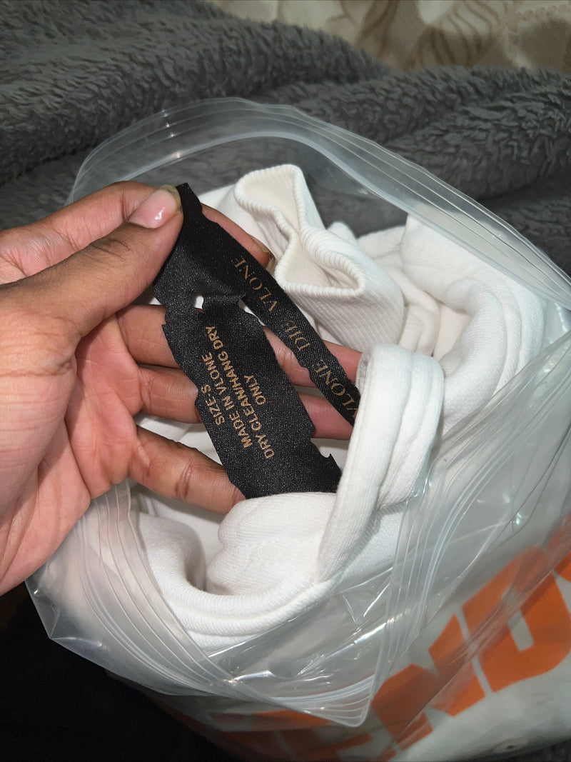 Vlone Friends Hoodie White/Orange