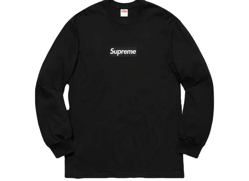 Supreme Box Logo L/S Tee Black