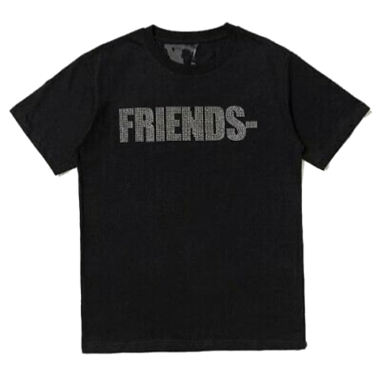Vlone Swarovski Rhinestone Tee