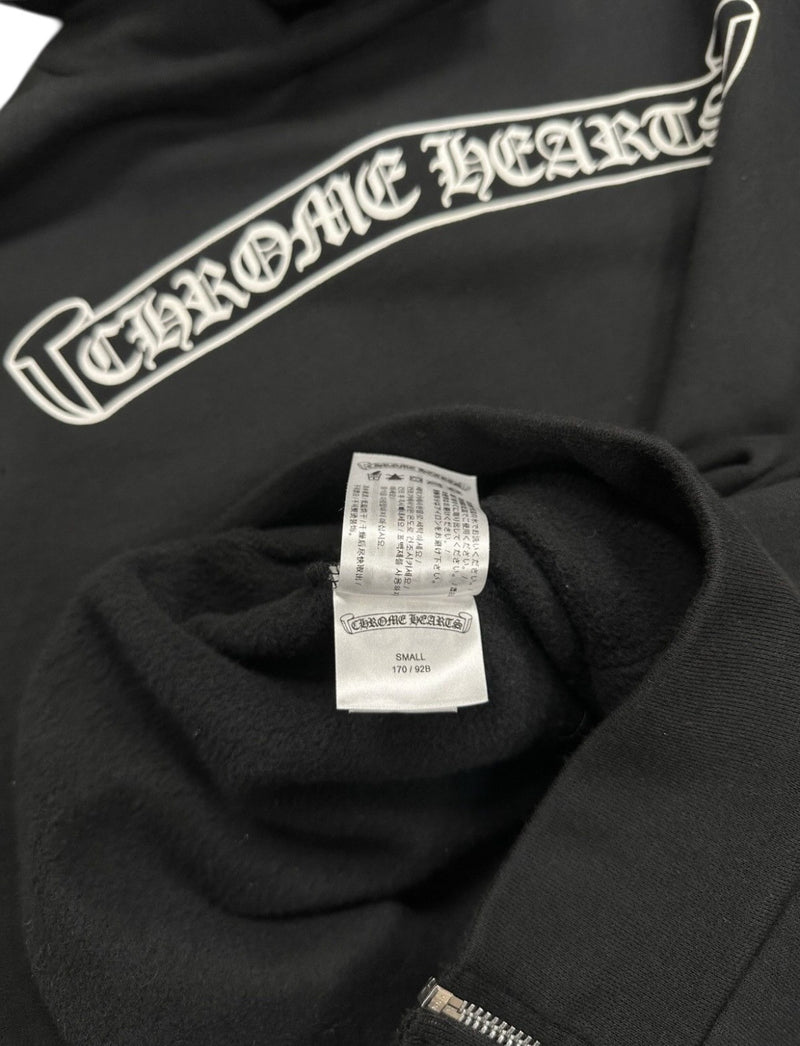 Chrome hearts multicolor cemetery zip up hoodie