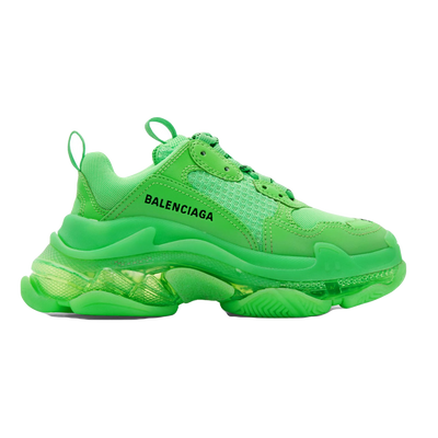 Balenciaga Triple S Neon Green Clear Sole