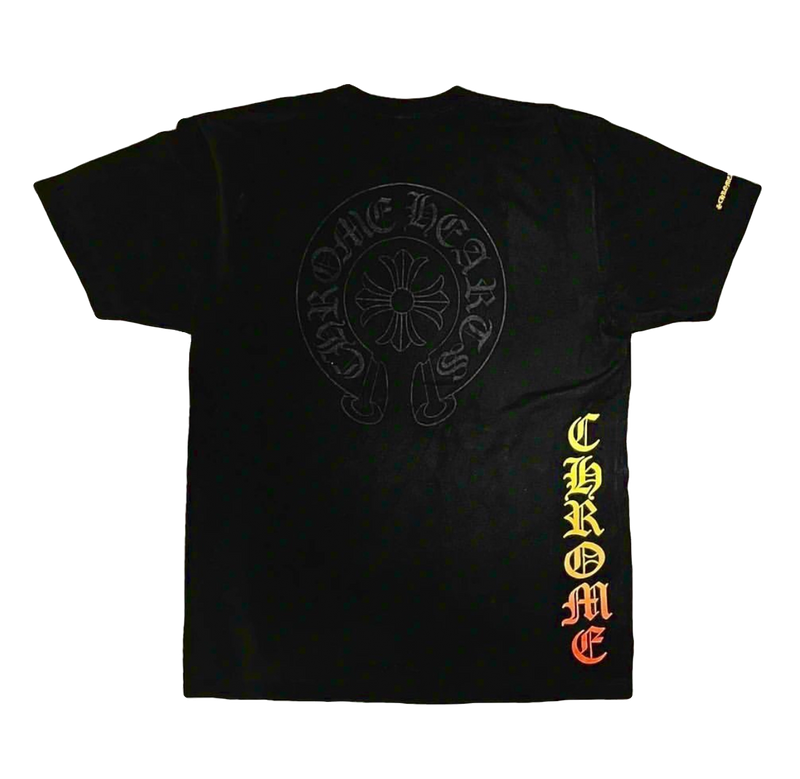 Chrome Hearts side logo horseshoe tee